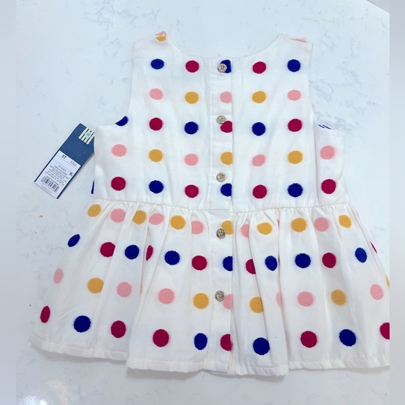 Crown & Ivy Pink and White Polka Dot Accessory - Picture 3 of 7